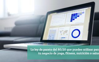 ley pareto para mejorar el marketing fitness y salud